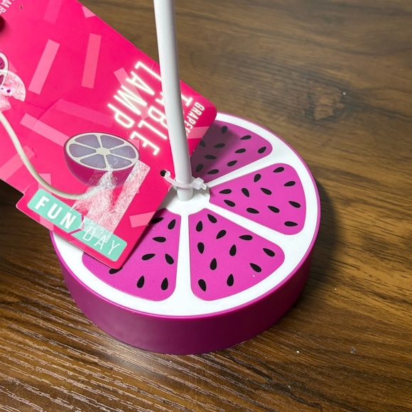 Grapefruit Citrus Table Lamp - Picture 4 of 5